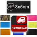 Patch personnalisé Thermocollant 8x5cm| Texte ou logo | Fabrication française