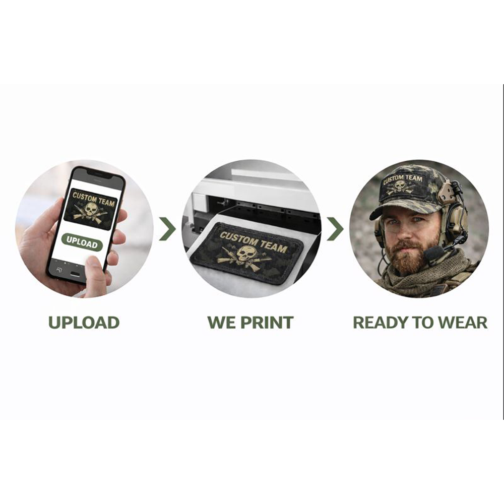 Casquette personnalisée avec patch – prénom, texte ou logo | casquette personnalisable