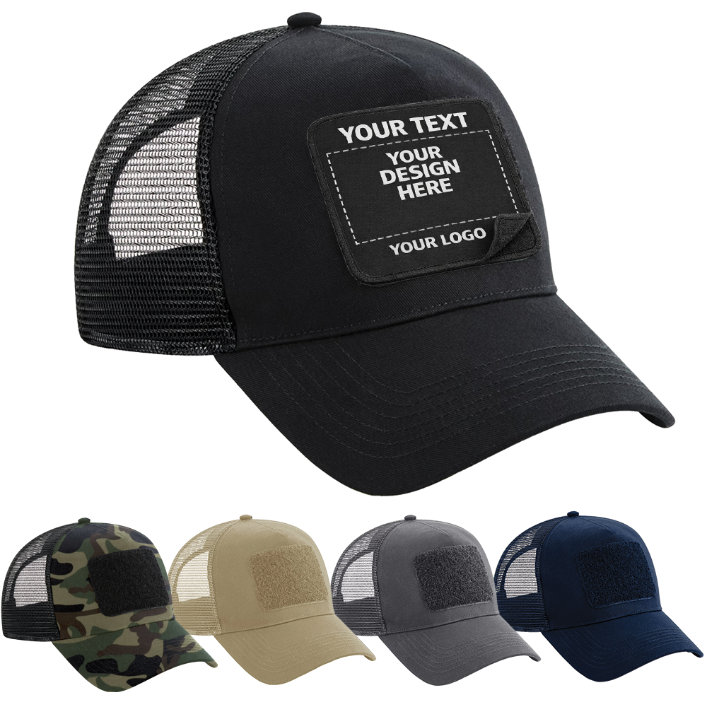 Casquette personnalisée avec patch – prénom, texte ou logo | casquette personnalisable