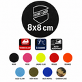Patch rond personnalisé imprimé – Logo, texte ou image